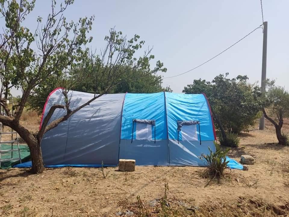 Aree Tende Presso La Casa In Campagna Di Ottavia Hotel Alezio Bagian luar foto